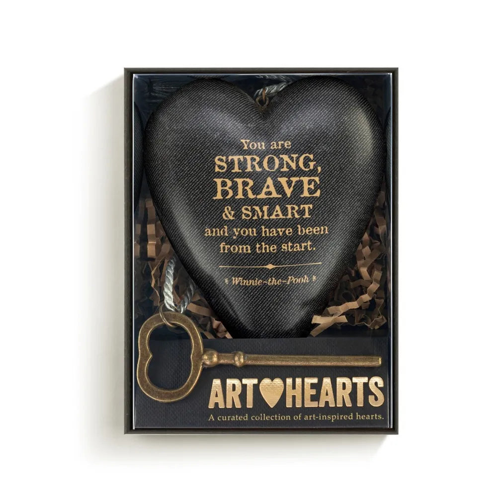 Art Hearts - Strong, Brave, Smart