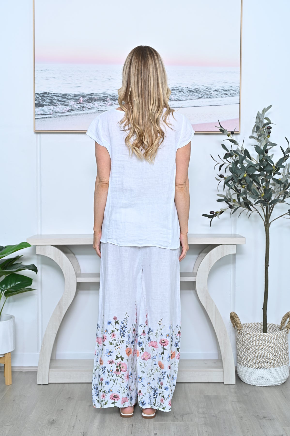 The Iris Linen Pant