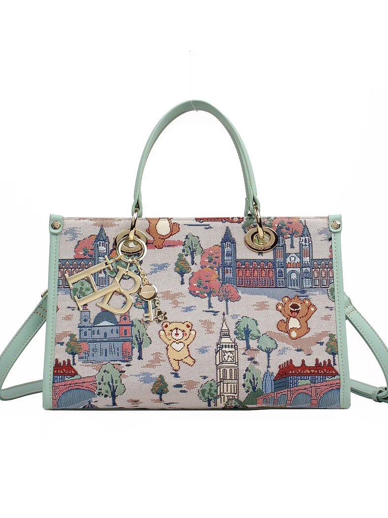 Henney Bear | London Bridge Top Handle Bag