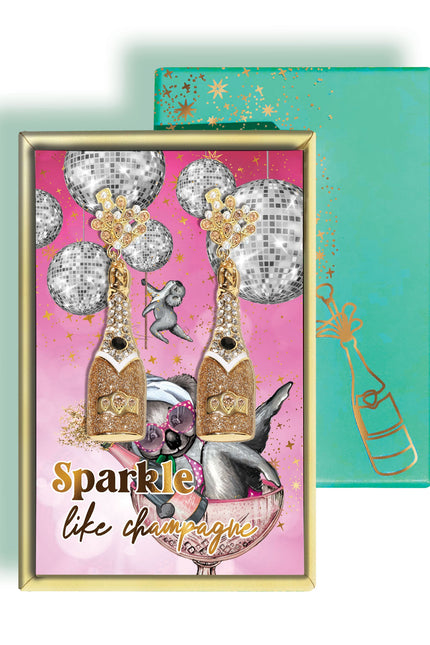 Earrings - Sparkle like Champagne