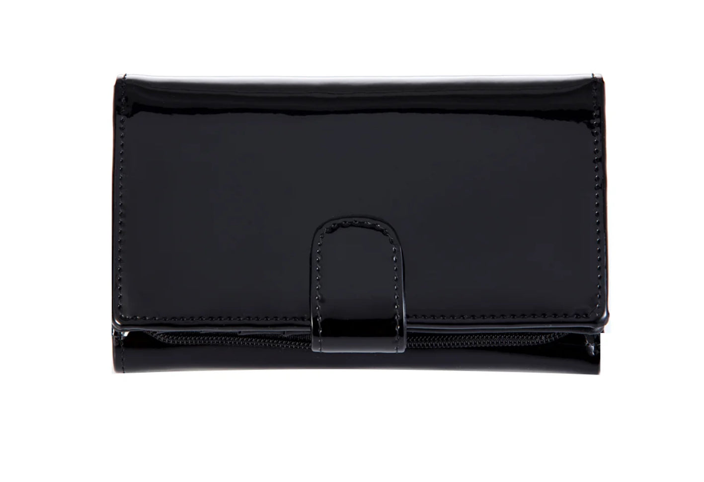 ALLURA MEDIUM PATENT LEATHER RFID WALLET