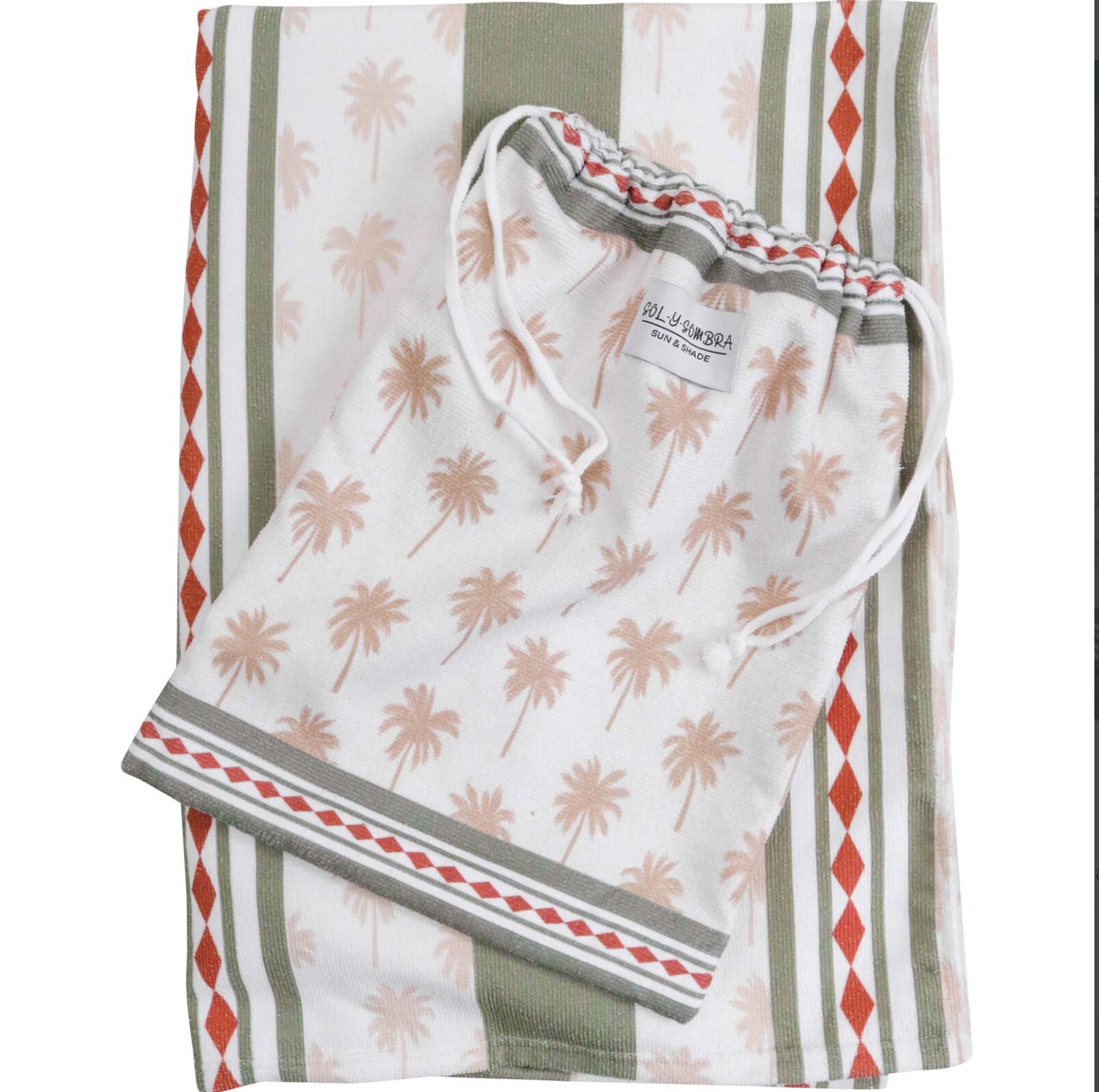 Adult Towel Poncho Safari