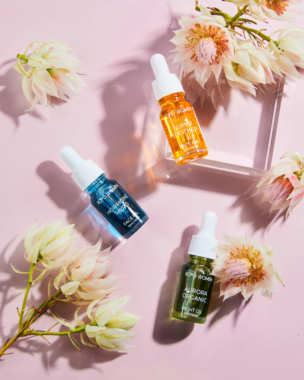Bopo Women Face Oil- Trio Sampler