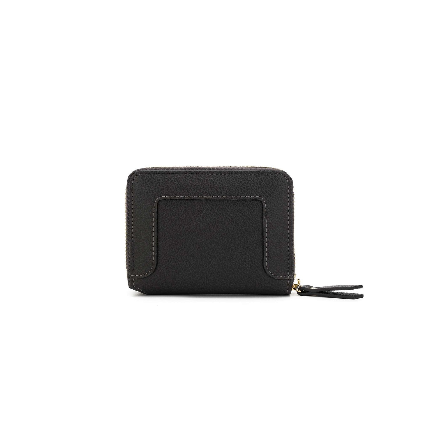 Rebel Grey Studded Wallet