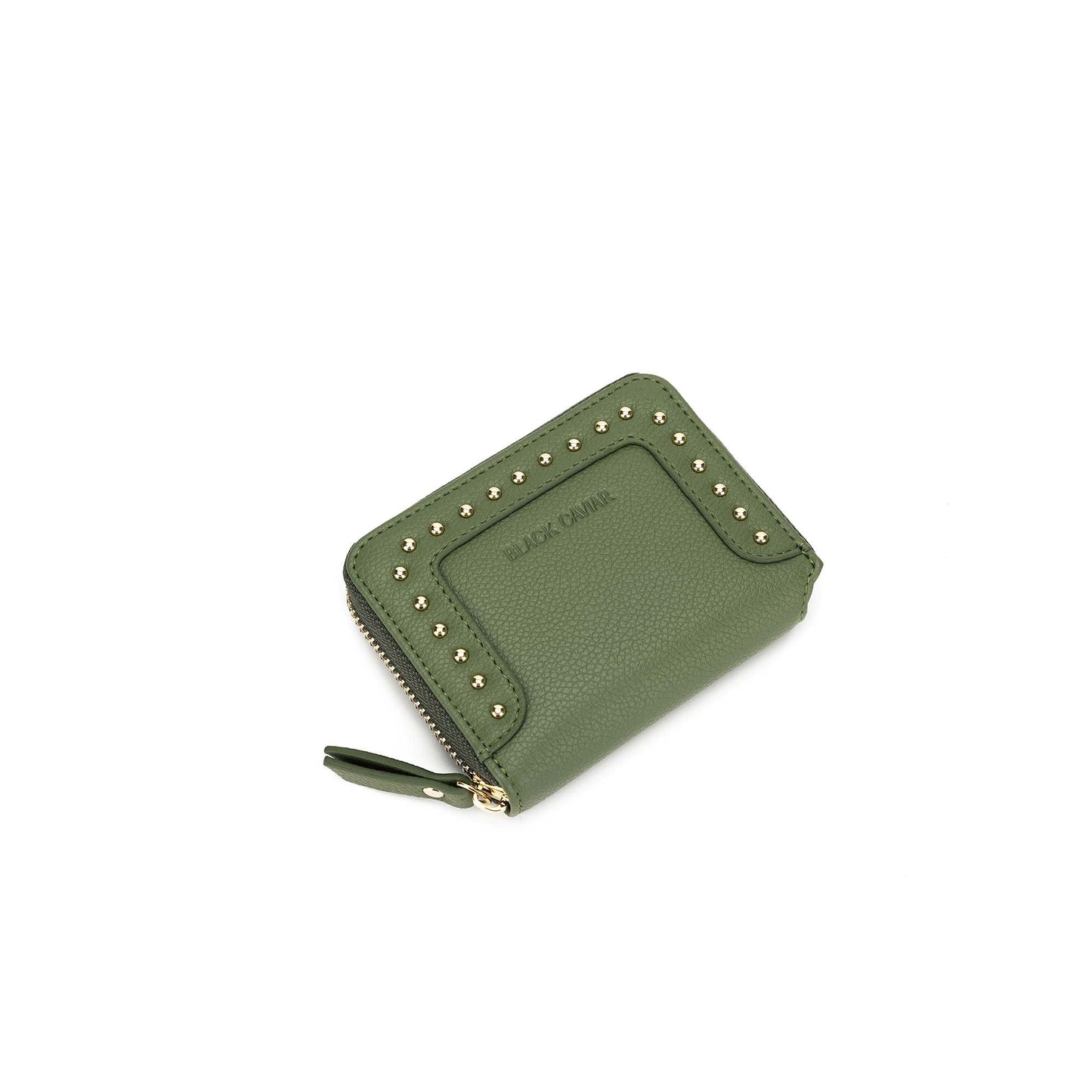 Rebel Pistachio Studded Wallet