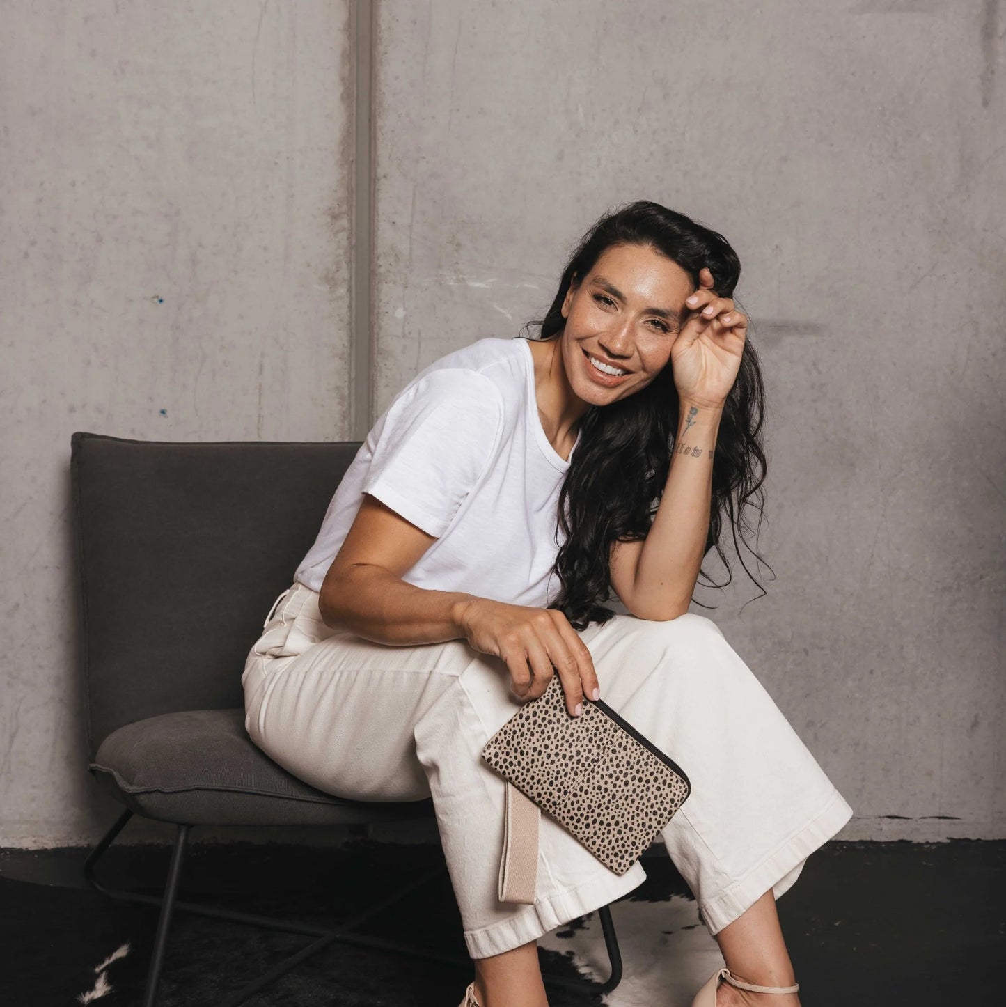 Lylah Pouch Pebbled