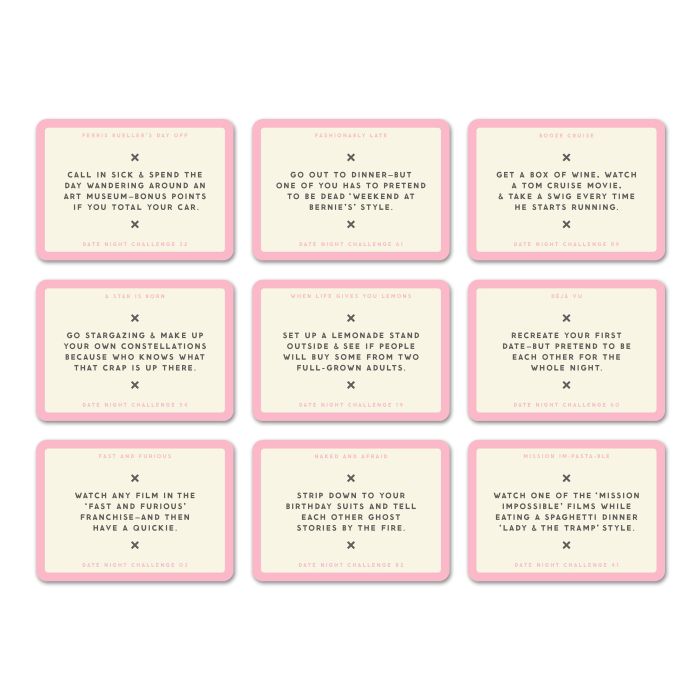 DATE NIGHT CHALLENGES