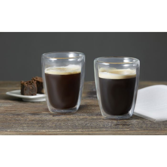 DOUBLE WALL GLASS 2PCS SET