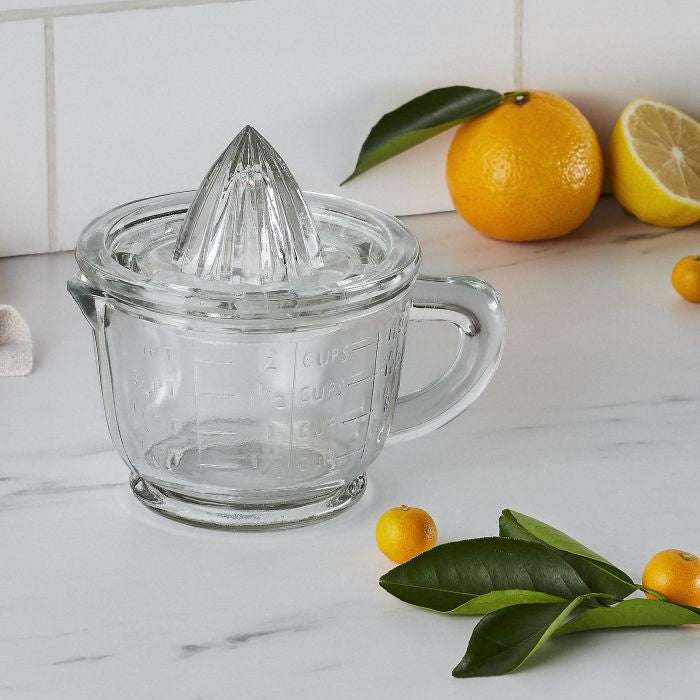 ELTHAM GLASS JUICER CLEAR
