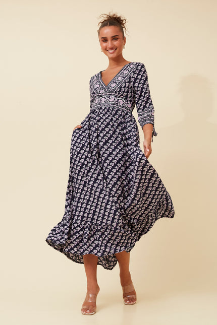 Jaz Boho Maxi Navy