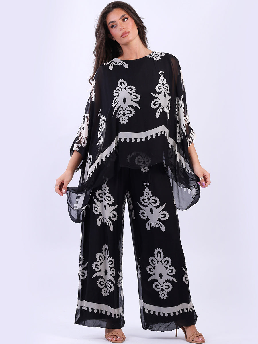 Italian Printed Pants
