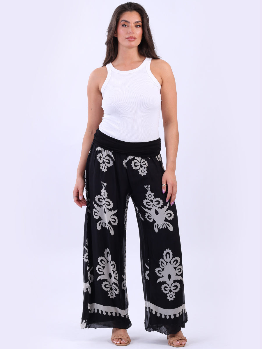 Italian Printed Pants