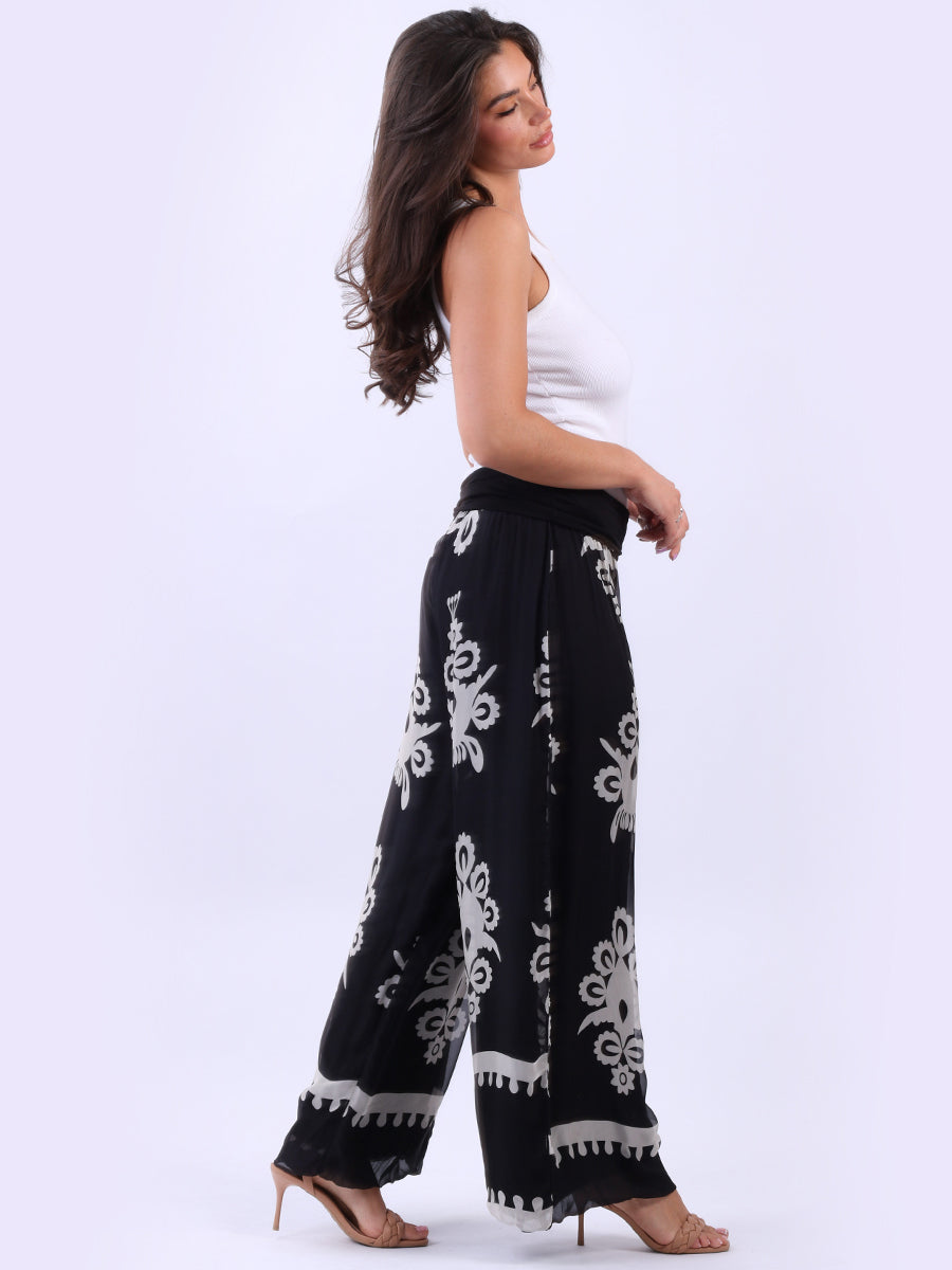 Italian Printed Pants