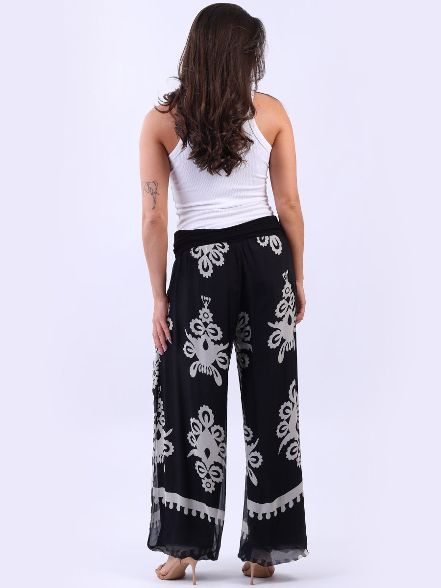 Italian Printed Pants