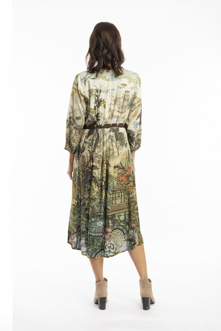 Petropolis Dress Pleated with belt