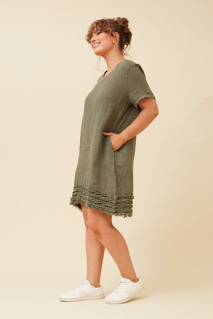 Vivian Italian Linen Dress
