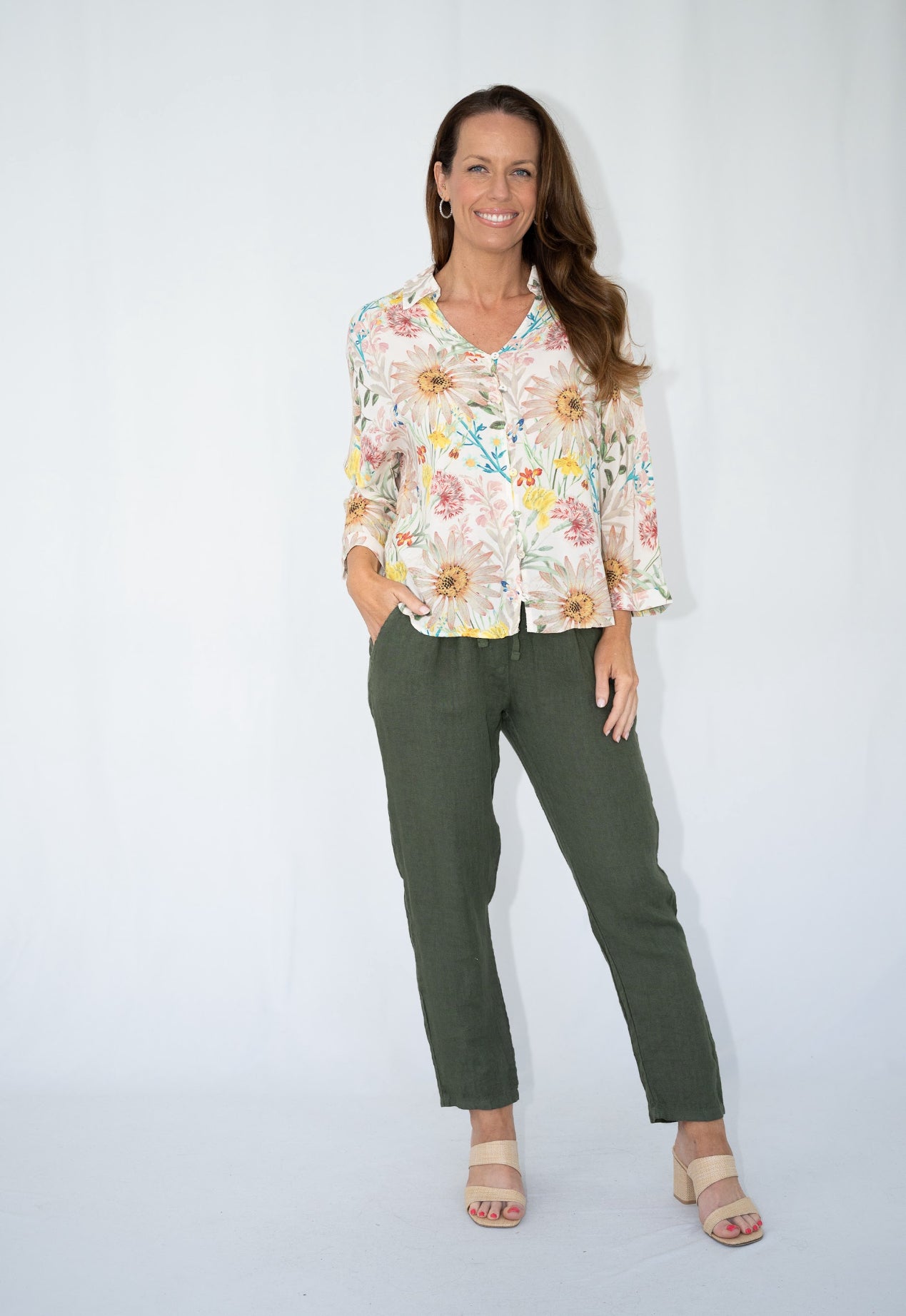 The Vera Botanical Blouse