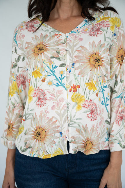The Vera Botanical Blouse