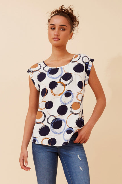 Betty Swirl Top