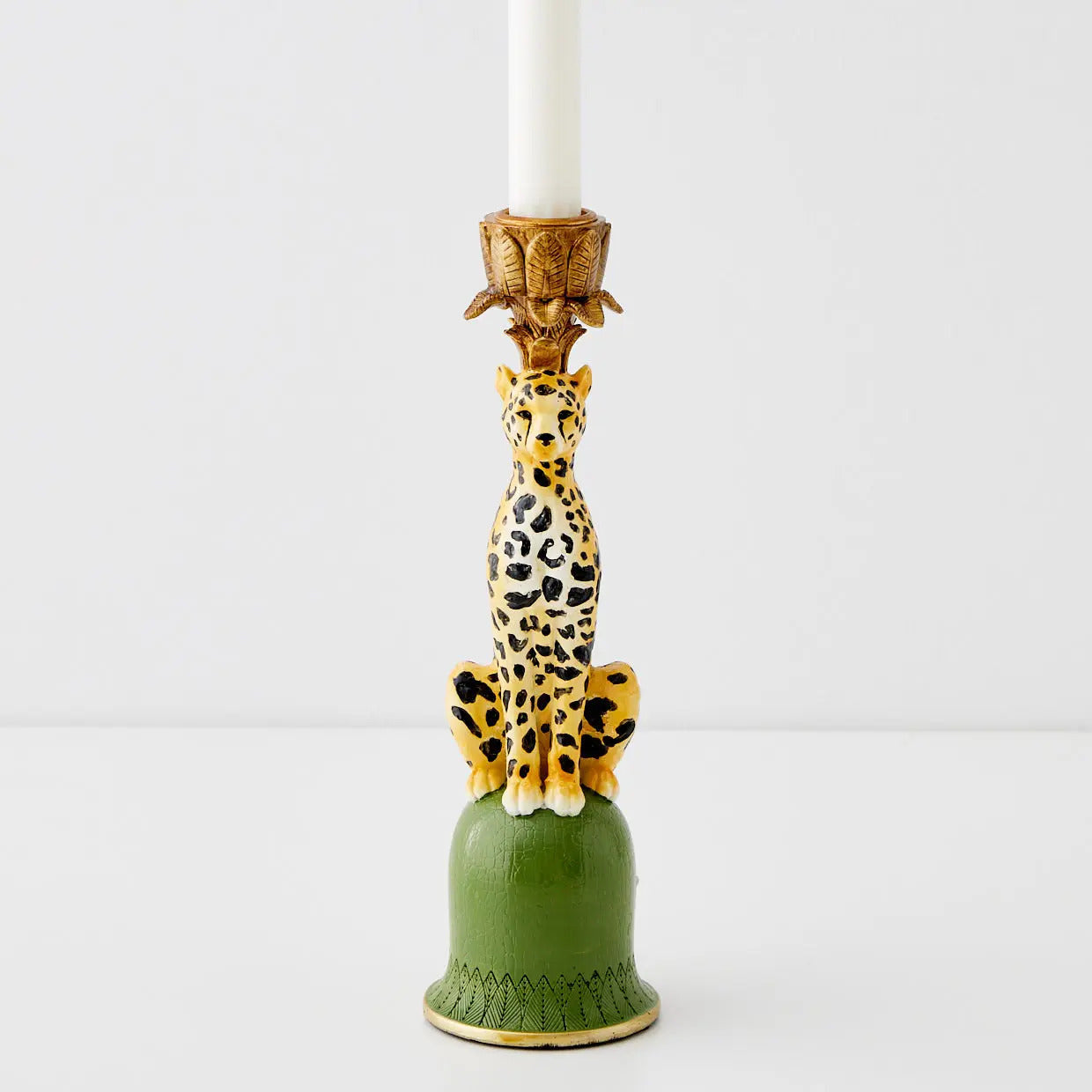 Leopard Candle Holder