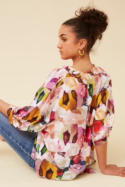 Courtney Printed Blouse