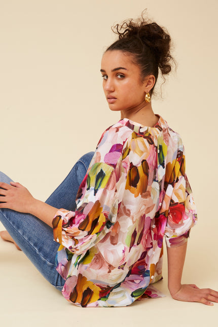 Courtney Printed Blouse