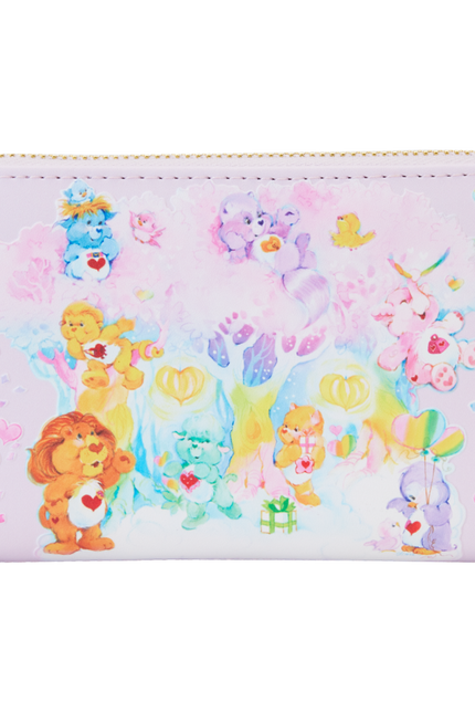 Loungefly- Care Bears - Cousins Forest of Feelings Zip Around Wallet