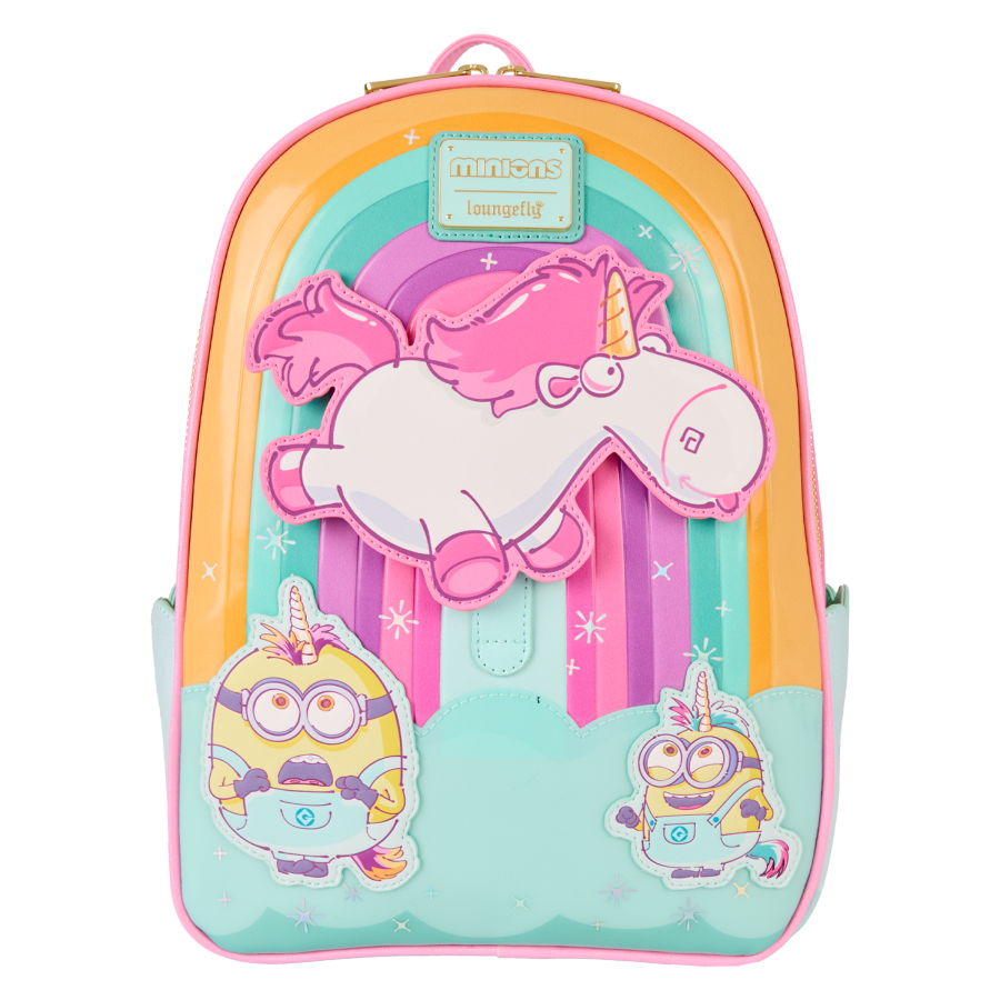 Minions - Fluffy Unicorn Mini Backpack (Movable Unicorn)