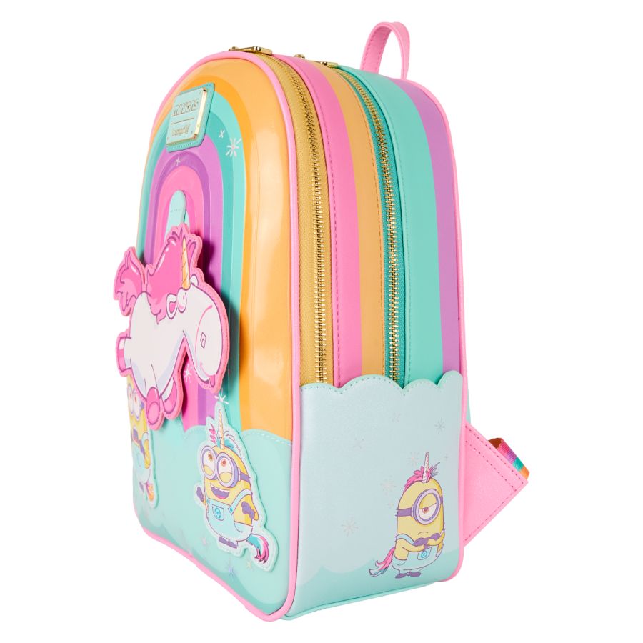 Minions - Fluffy Unicorn Mini Backpack (Movable Unicorn)