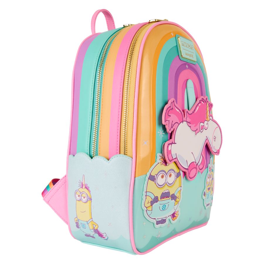 Minions - Fluffy Unicorn Mini Backpack (Movable Unicorn)