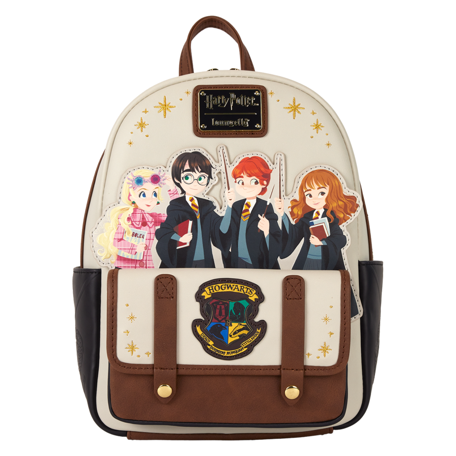 Loungefly | Harry Potter - Hogwarts Flap Pocket Mini Backpack