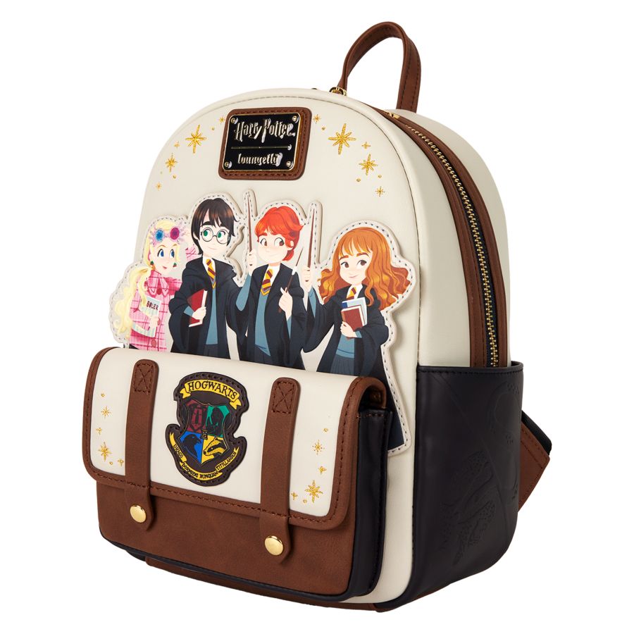 Loungefly | Harry Potter - Hogwarts Flap Pocket Mini Backpack