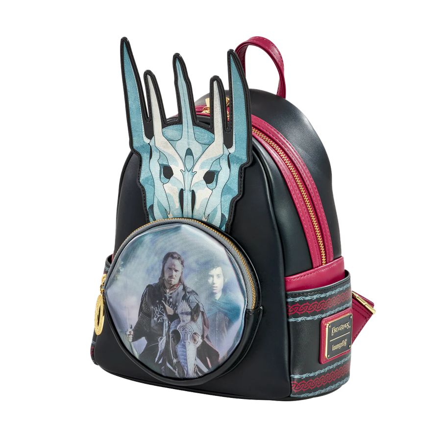 Loungefly - Lord of the Rings - Sauron US Exclusive Lenticular Mini Backpack