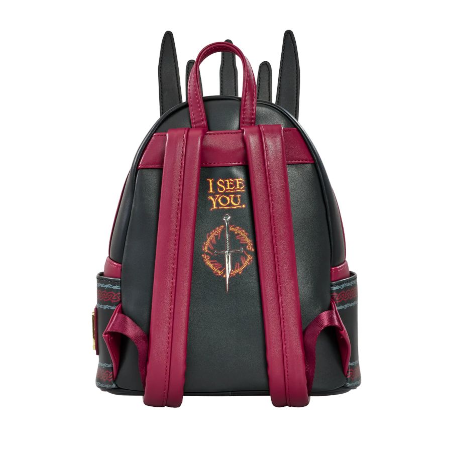 Loungefly - Lord of the Rings - Sauron US Exclusive Lenticular Mini Backpack