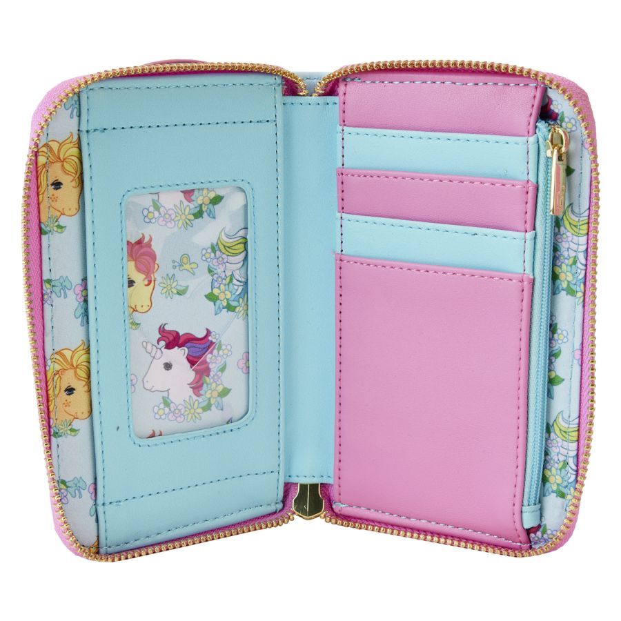 Loungefly - My Little Pony - 40th Anniversary Pretty Parlor Zip Wallet