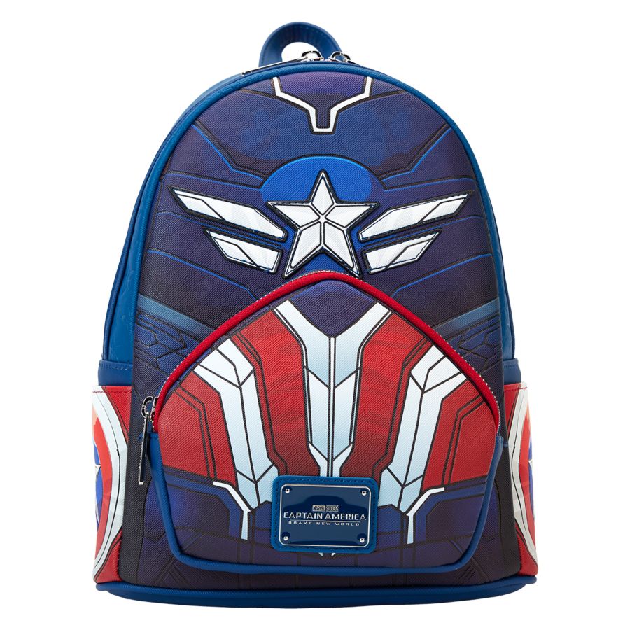 Loungefly | Captain America 4: Brave New World - Cosplay Mini Backpack