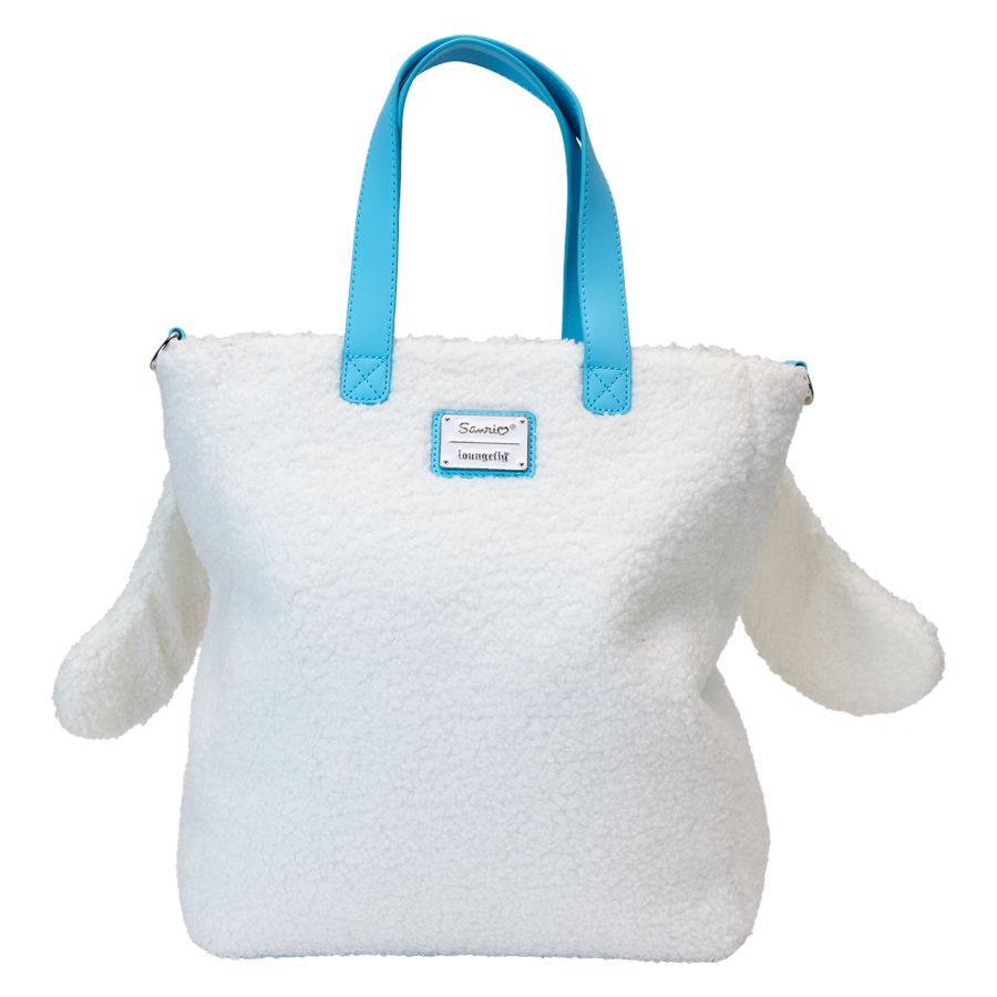 Sanrio - Cinnamoroll Sherpa Tote Bag with Coin Bag