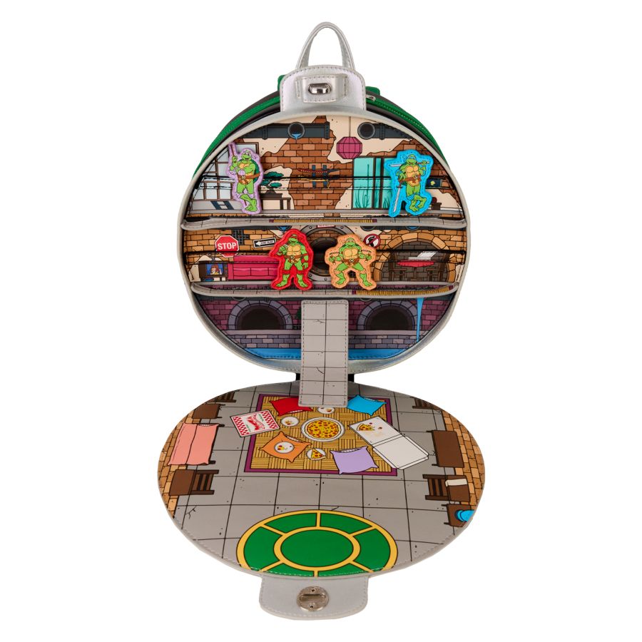 TMNT (TV) - Sewer Cover Mini Backpack