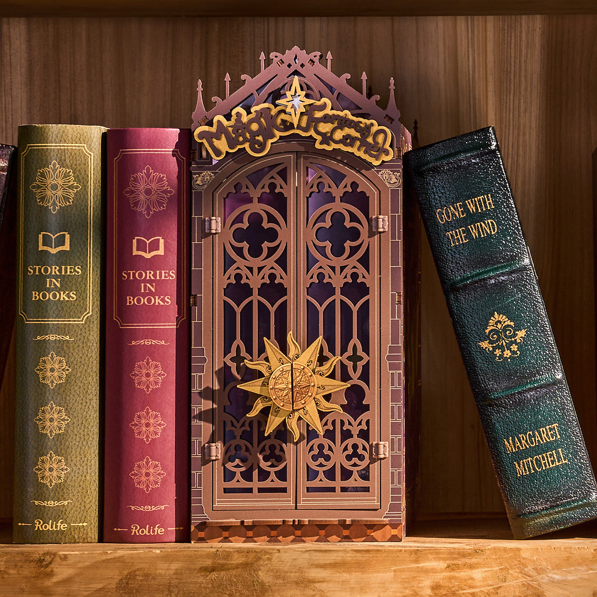 Rolife Magic Fantasy Corner DIY Book Nook Shelf Insert TGB14