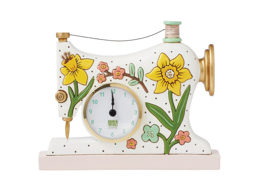 Allen Designs - Sew Happy Desk Clock