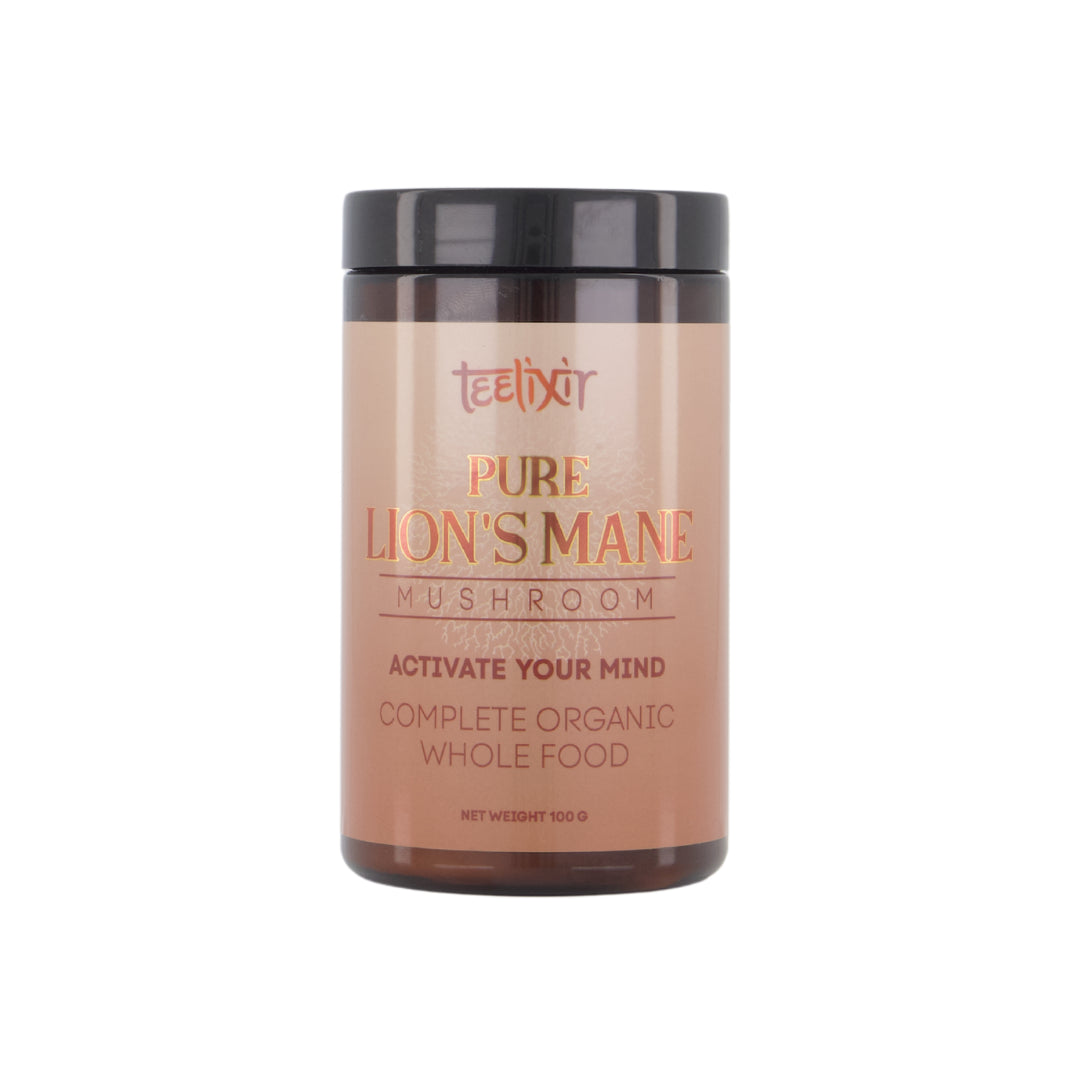 Teelixir Pure Lion’s Mane Mushroom 100g