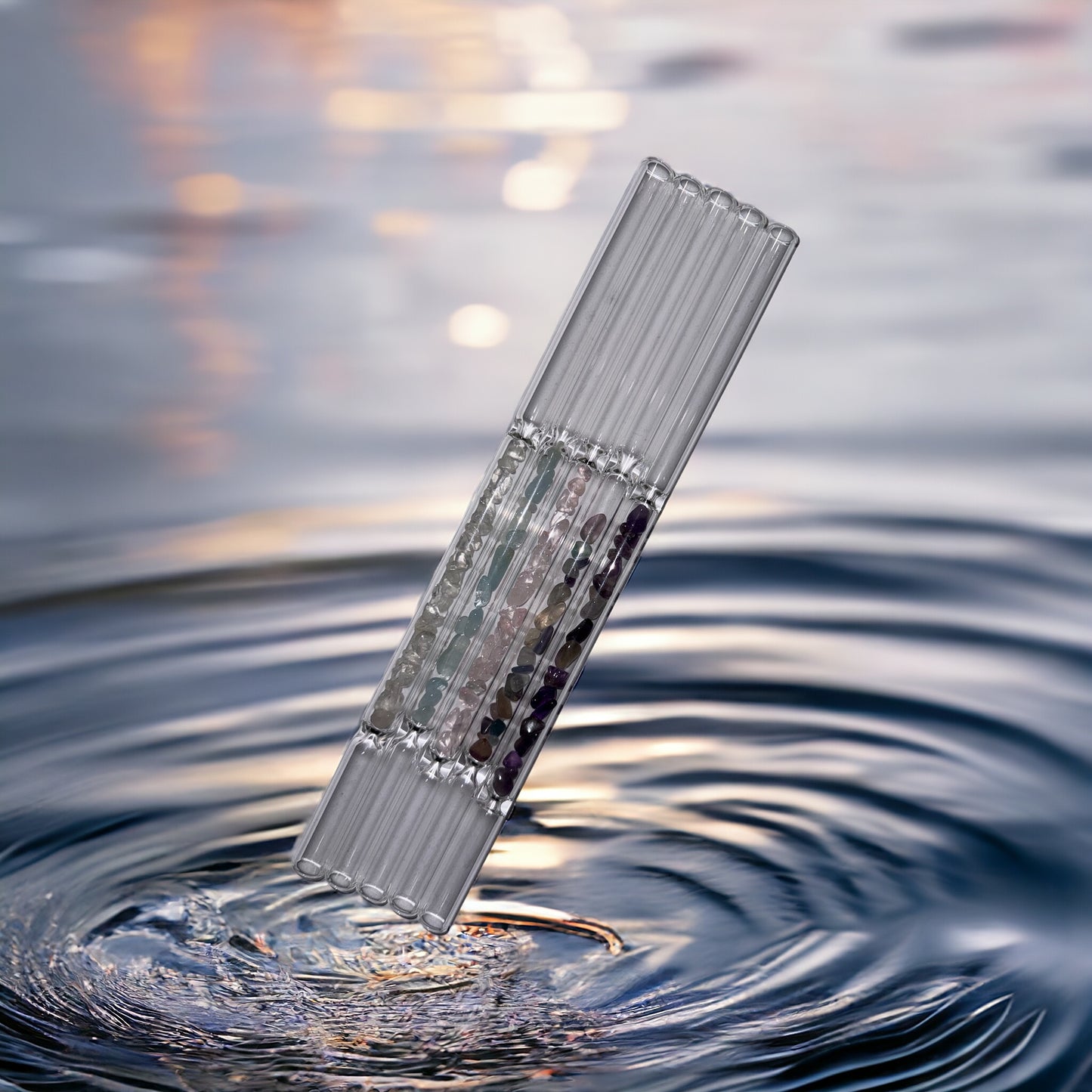 Crystal Infused Straws
