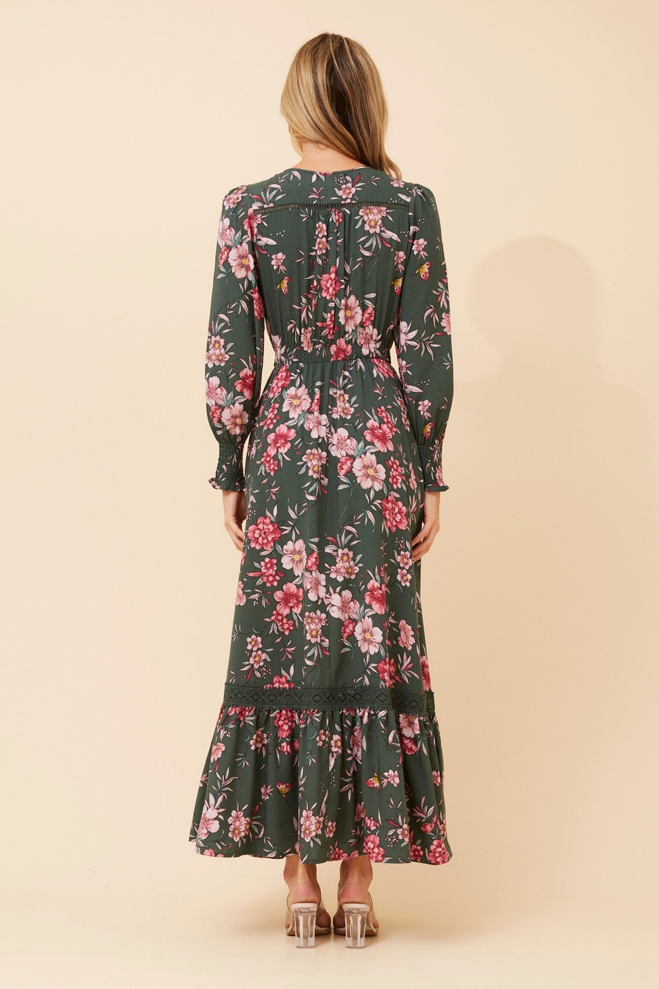 MARRAKECH FLORAL MAXI DRESS