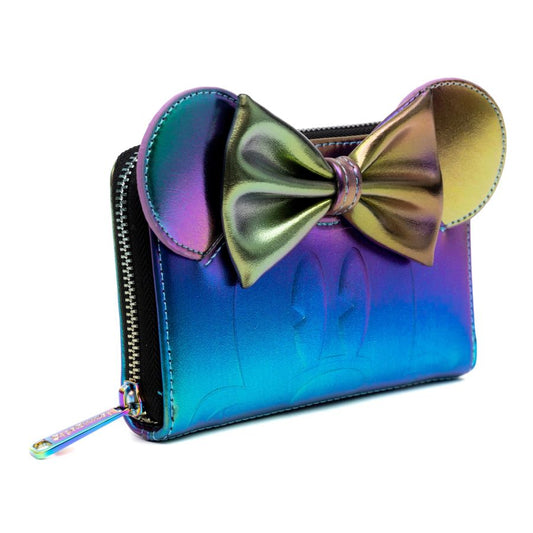 Loungefly- Disney - Minnie Mouse Oil Slick Wallet