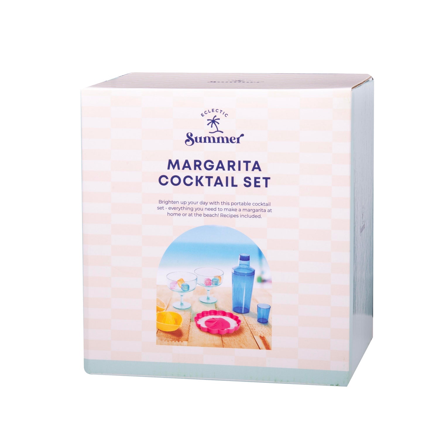 isGift Eclectic Summer - Margarita Cocktail Set Multi-Coloured