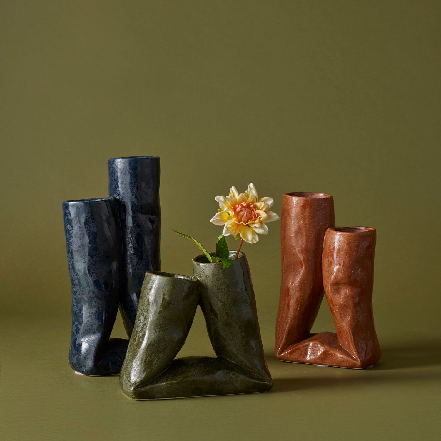 Academy Tate Vase Medium Rust