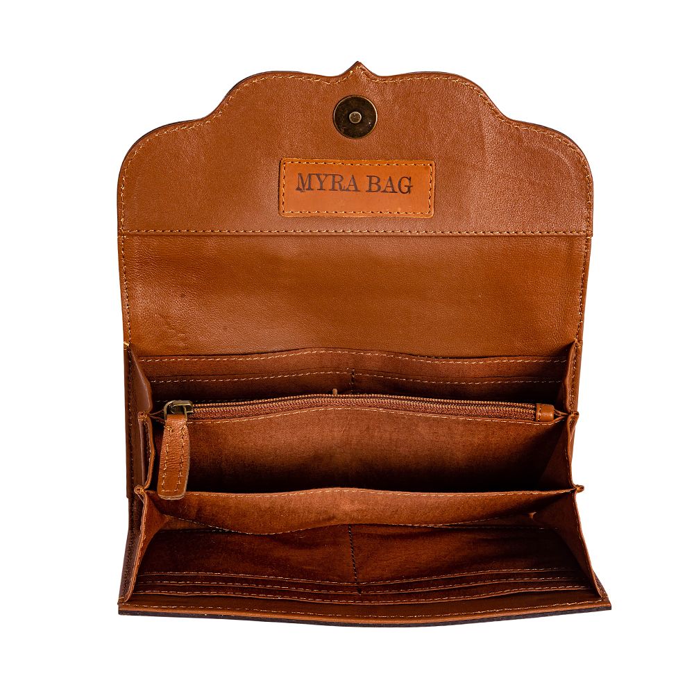 Petalsburg Hand-tooled Wallet