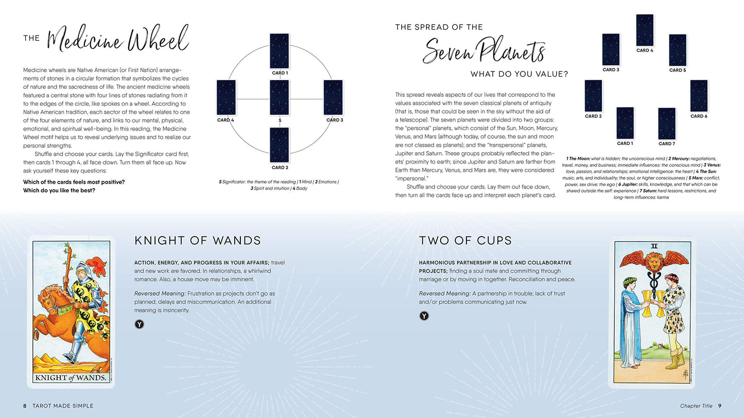 Tarot Made Simple: The Ultimate Guide to Casting Spreads and Reading the Cards