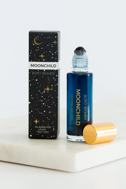 Crystal Perfume Oil Roller Set- Moonchild