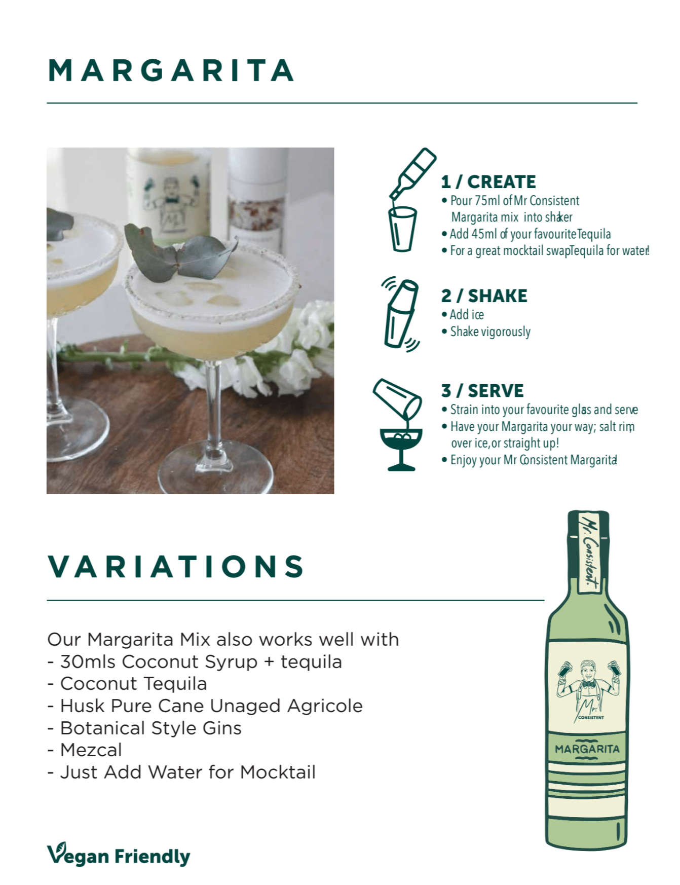Mr. Consistent Mixers- Margarita